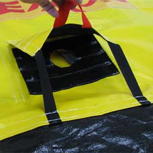 release-hole-pollution-dam-barrier-opened detail of an opened release hole of the water-gate pollution control barrier for rivers