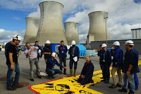 EDF training on flood protection